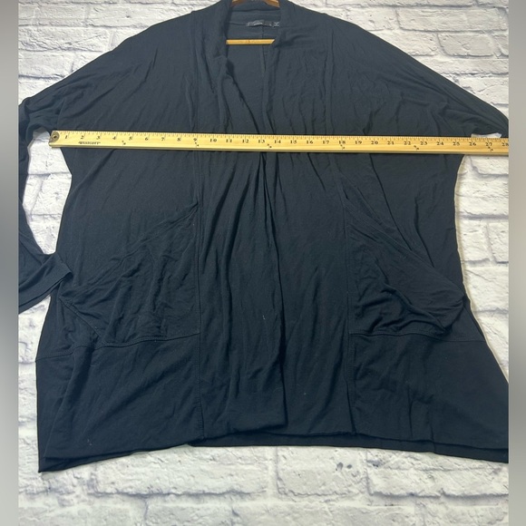 Prana Black Knit Cardigan. Size Large. - Picture 6 of 7